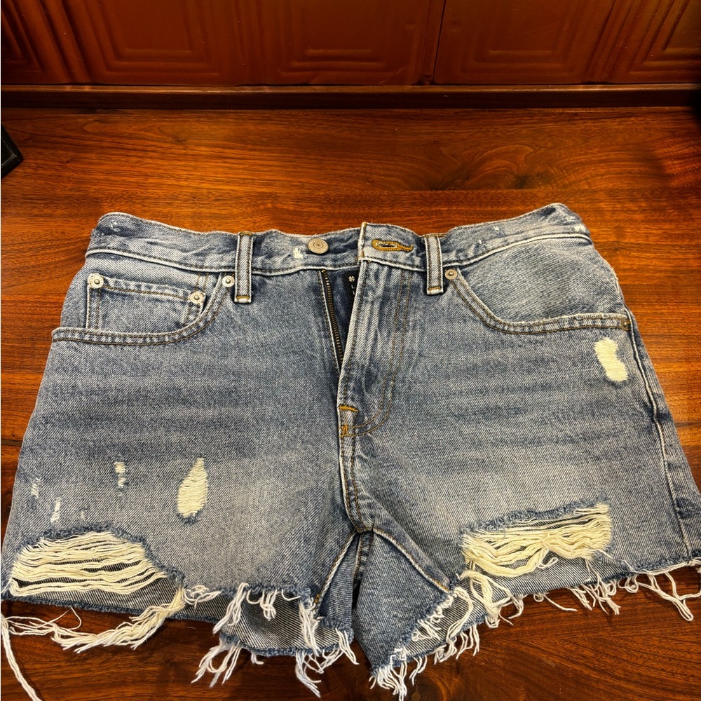 Lucky Brand Cut Off Jean Shorts 4